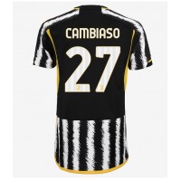 Dres Juventus Andrea Cambiaso #27 Domaci za Žensko 2023-24 Kratak Rukav